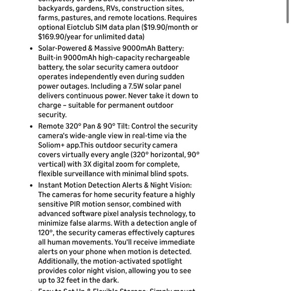 Soliom Solar-Powered Camouflage Security Camera - Picture 4 of 7